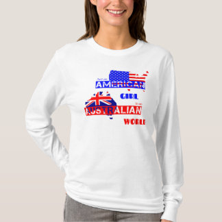 Just an American Girl in an Australian World tee