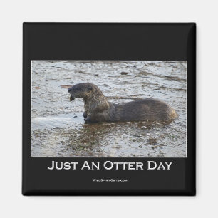 Just an Otter Day Gifts Magnet