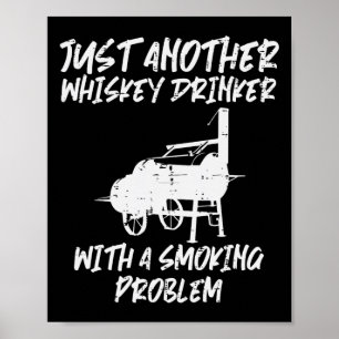 Just Another Bbq Grill Funny Barbecue Meat Grillin Poster