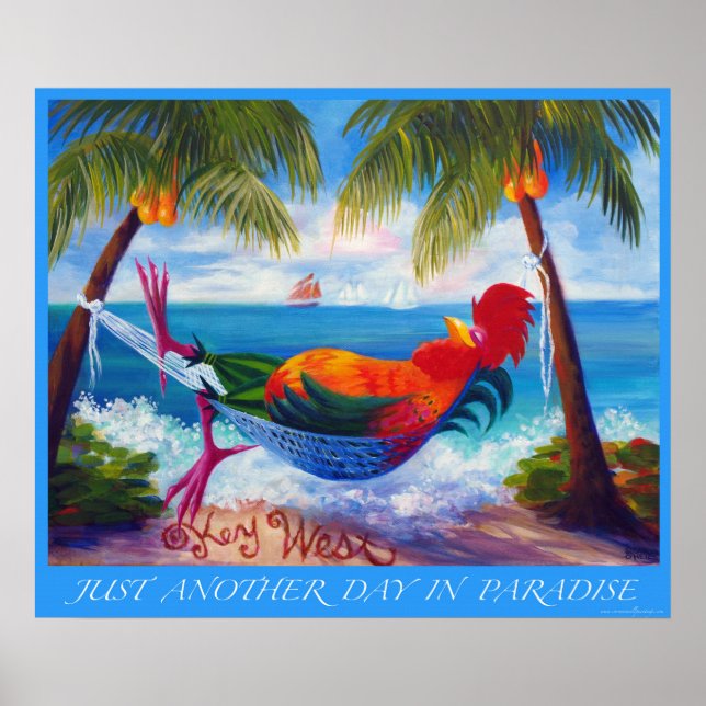 Just Another Day In Paradise Poster (Front)