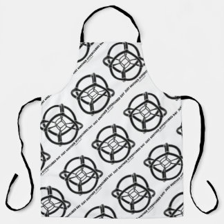 Just Another Hypercubed Day 4-D Polytope Humour Apron