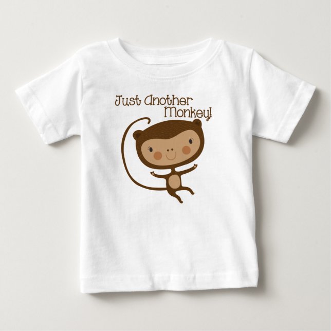 Just Another Monkey Baby T-Shirt (Front)