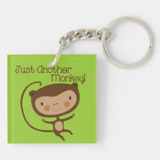 Just Another Monkey Key Ring