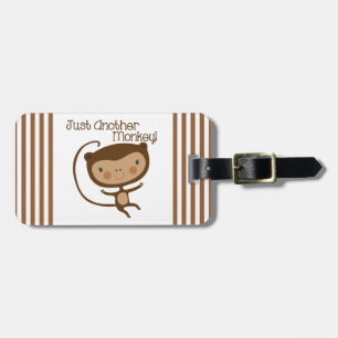 Just Another Monkey Luggage Tag