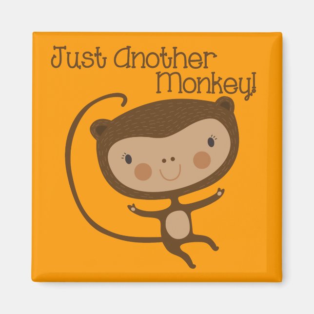 Just Another Monkey Magnet (Front)