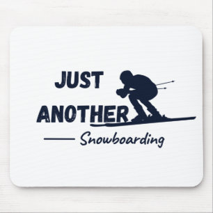 Just another snowboarding mouse mat