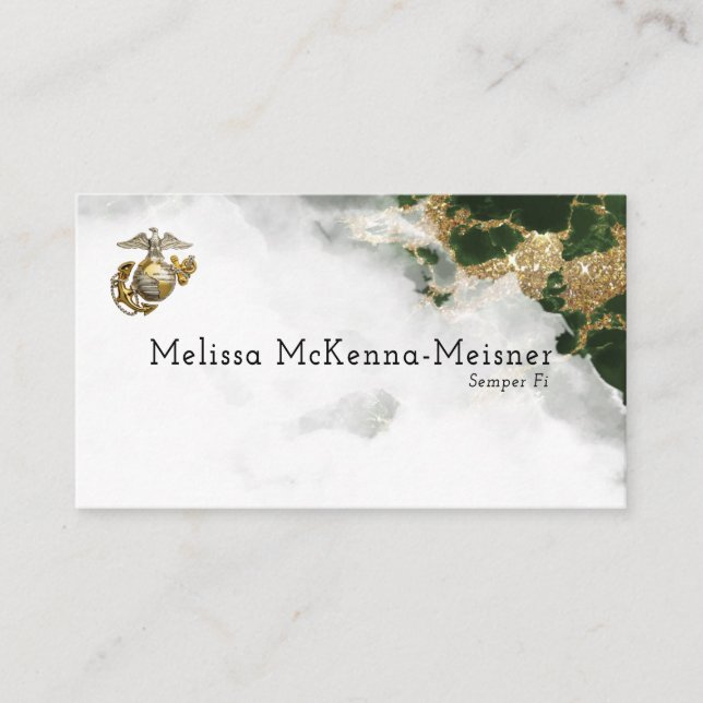 JUST as Sample 4 Melissa Business Card (Front)