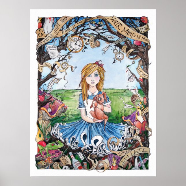 JUST ASK ALICE POSTER (Front)