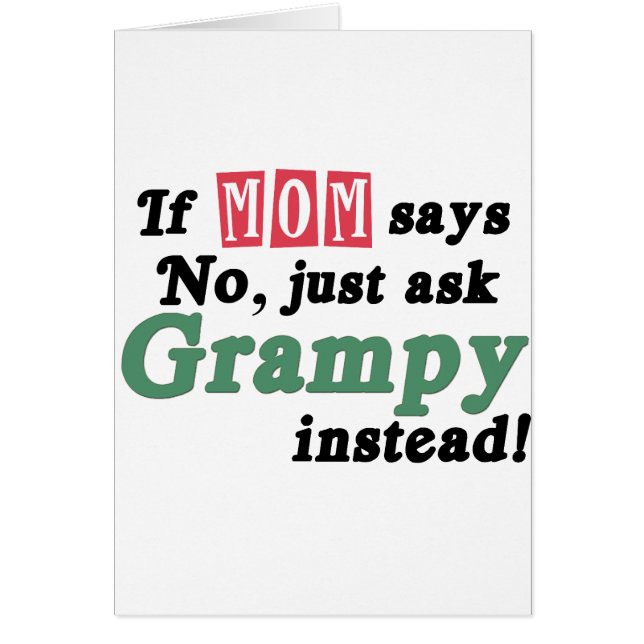 Just Ask Grampy (Front)