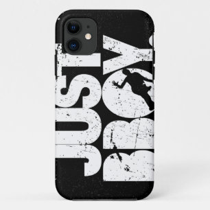 just bboy - white distressed iPhone 11 case