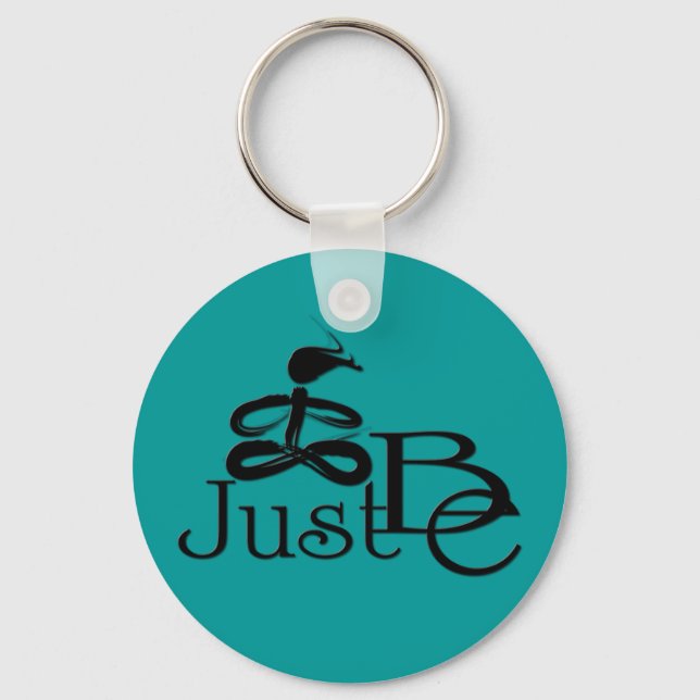Just Be 8 Key Ring (Front)