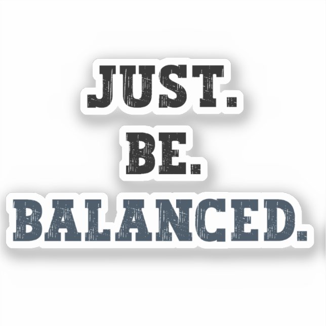 Just Be Balanced - Accountants - Mindfulness (Front)