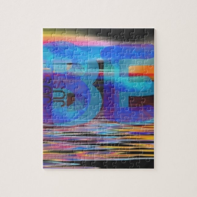 JUST BE Quote Mindfulness gifts for Women and Men Jigsaw Puzzle (Vertical)