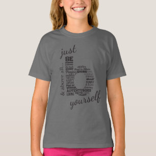 Just Be Yourself_Kids T-Shirt