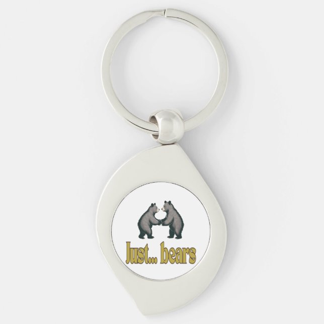 JUST BEARS KEY RING (Front)