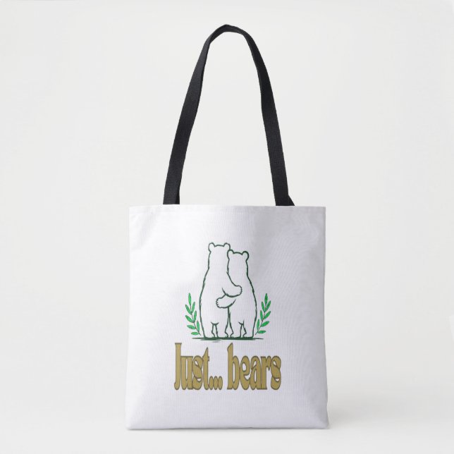 just bears tote bag (Front)