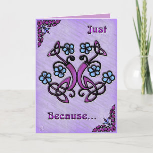 Just Because - Lilac (Card) Card