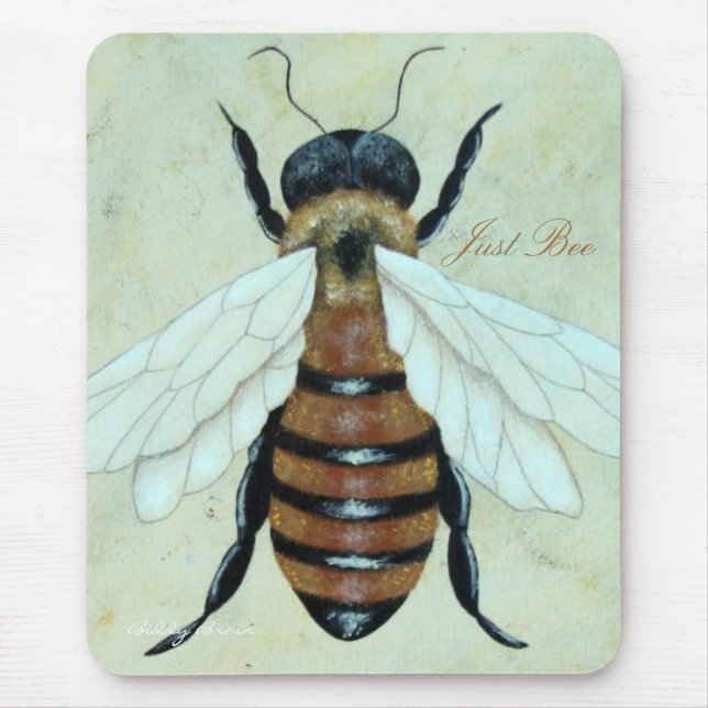 Just Bee Mousepad (Front)