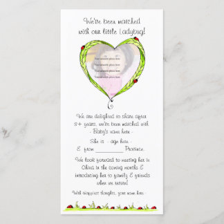 Just been matched adoption announcement