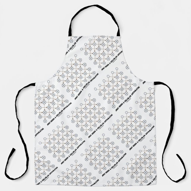 Just Being A Cellular Automaton Rule 90 Apron (Front)