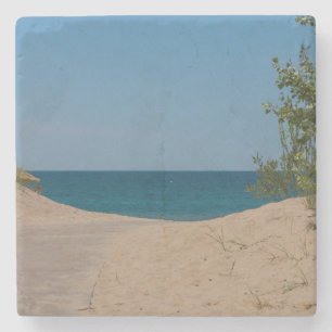 Just Beyond Stone Coaster