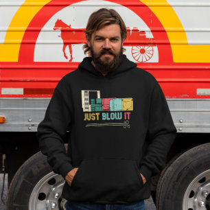 Just Blow It - Retro Gamer Hoodie