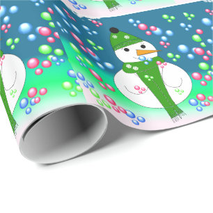 Just Blowing Bubbles Wrapping Paper