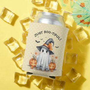 Just BOO-tiful Girly Ghost-Lacey Dress, Witch Hat Can Cooler