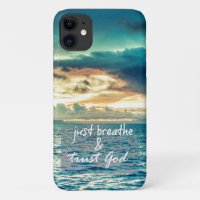 Just Breathe and Trust God Quote