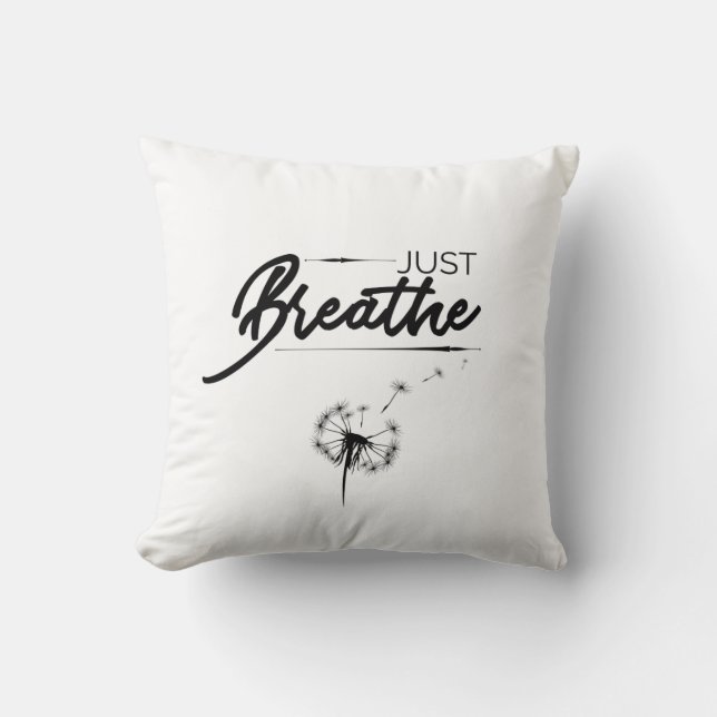 Just Breathe Cushion (Front)