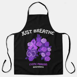 Just Breathe Cystic Fibrosis Awareness Apron