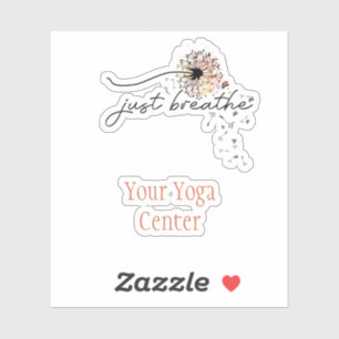 Just Breathe Dandelion Butterfly Inspiration Yoga