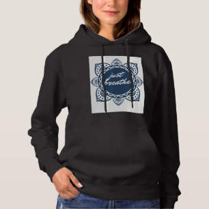 Just Breathe Graphic Hoodie