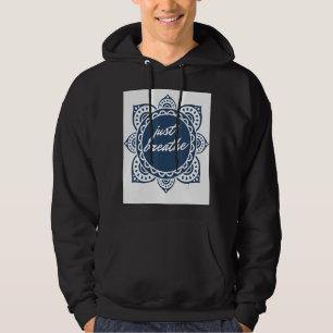 Just Breathe Graphic Hoodie
