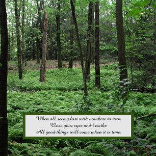 Just Breathe Mouse Mat