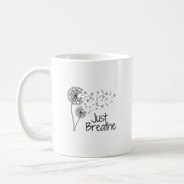 Just Breathe Mug (Left)