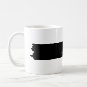 Just Brush In Black Ink Coffee Mug