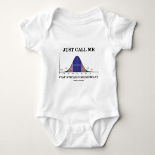 Just Call Me Statistically Significant Baby Bodysuit