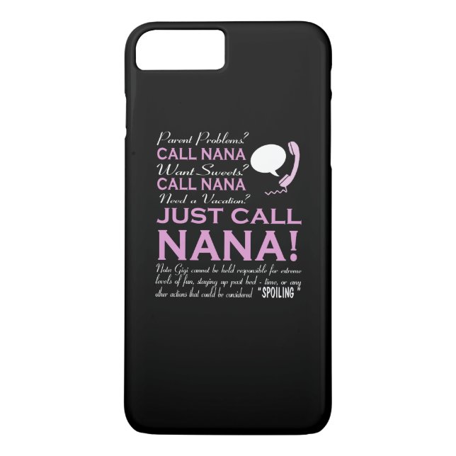 JUST CALL NANA Case-Mate iPhone CASE (Back)