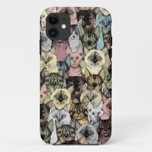 just cats retro iPhone 11 case