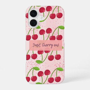 Just Cherry on! iPhone 16 Case