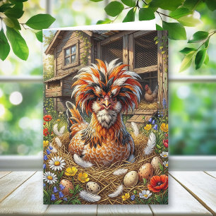 Just Chicken In Friendship Thinking of You Card