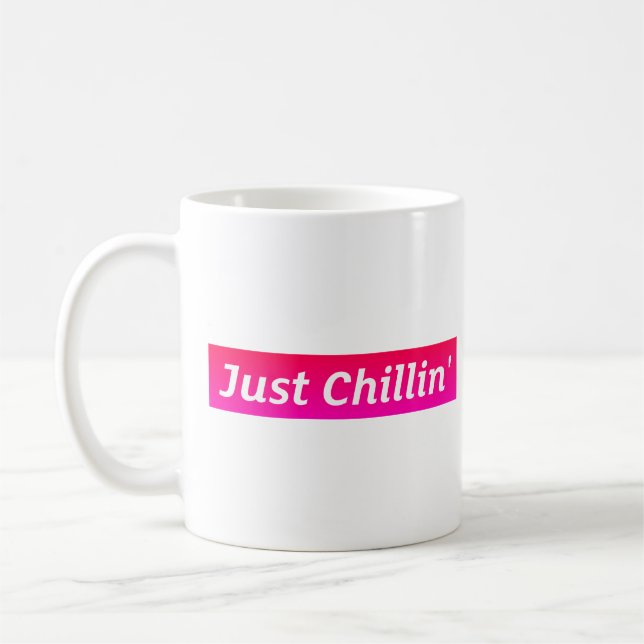 Just Chillin’ Classic Mug (Left)