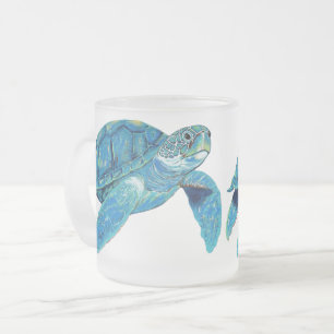Just Chillin' Frosted Glass Mug 10 oz.