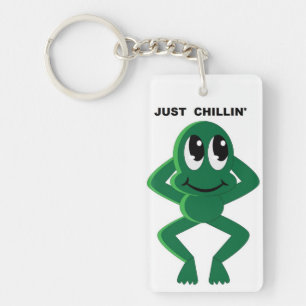 JUST CHILLIN' KEY RING