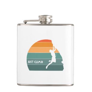 Just Climb Hip Flask