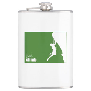 Just Climb Hip Flask
