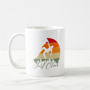 Just climb T-Shirt Coffee Mug