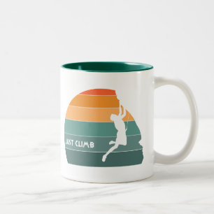 Just Climb Two-Tone Coffee Mug