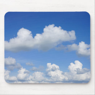 Just Clouds Mouse Mat